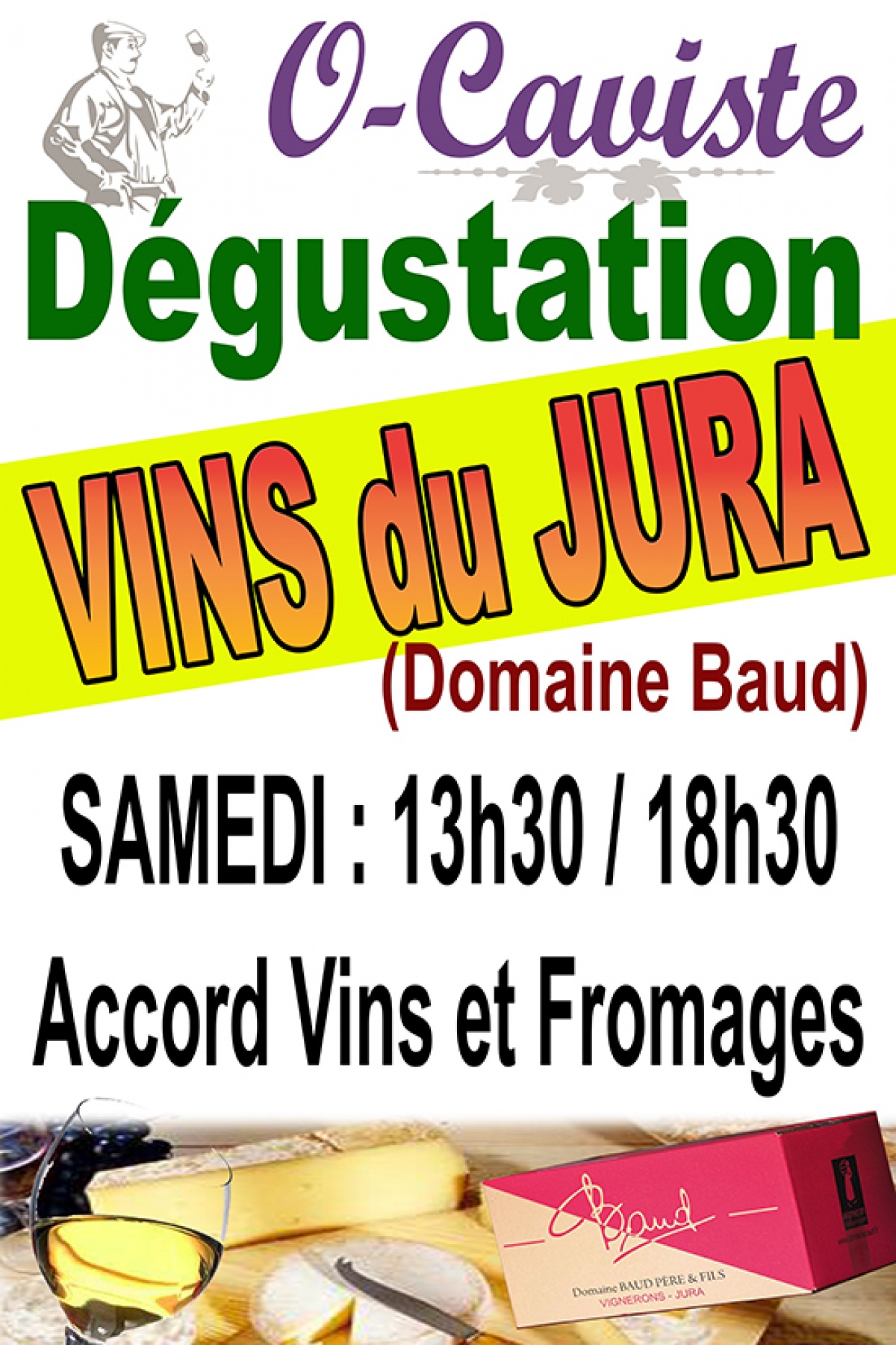 Dégustation de vins du Jura