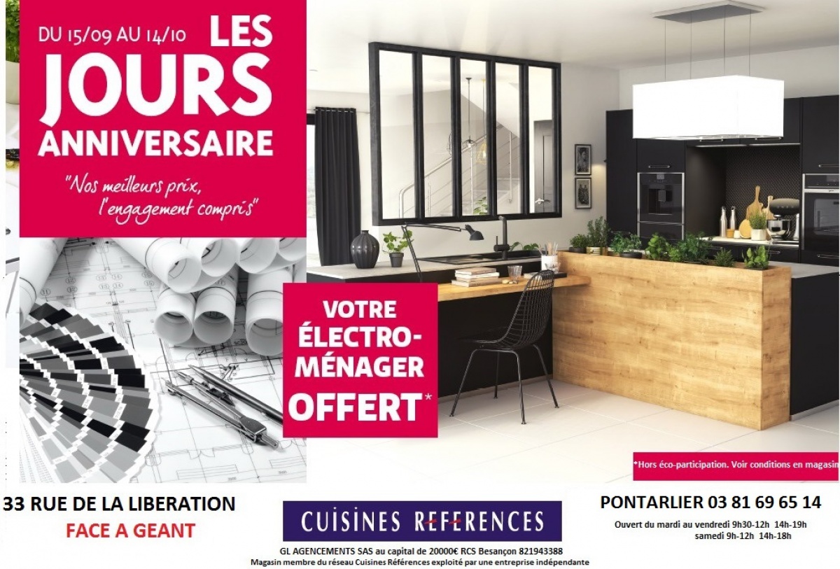CUISINES REFERENCES - Les jours Anniversaires