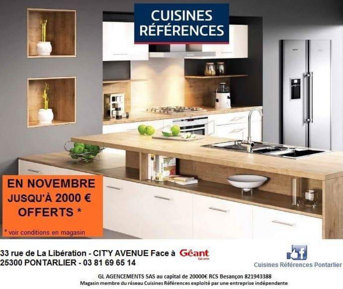 Cuisines Références - La promo du mois