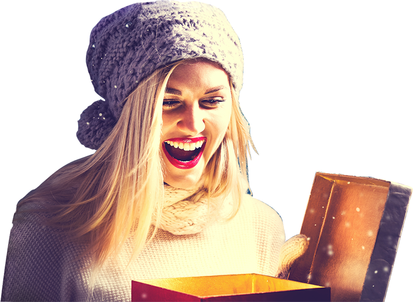 Femme faisant du shopping